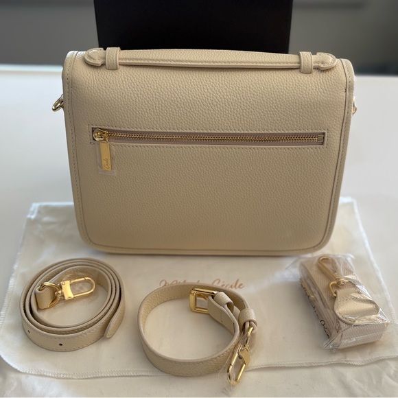 DUYP DRESS UP YOUR PURSE MELODIE CECILE BUTTERCREAM PARIS 15 HANDBAG NEW - Picture 8 of 13